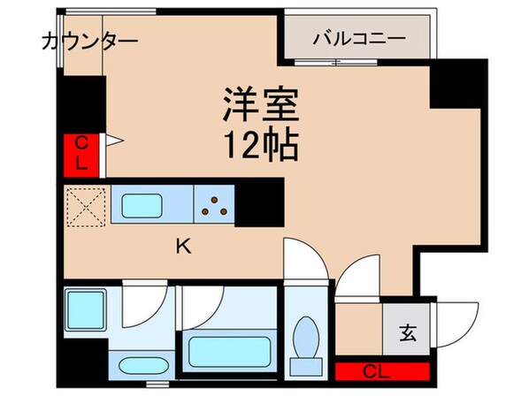 ｳﾞｨﾗﾛｲﾔﾙ ﾐｯﾄﾞｽｸｴｱ 人形町の物件間取画像